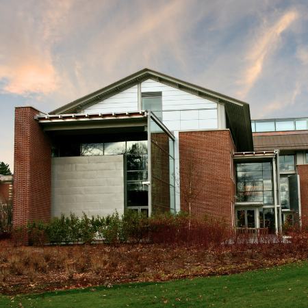 Exterior of Schapiro Hall at Williams College (Williamstown, Massachusetts)