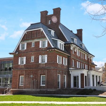 Exterior of Weston Hall at Williams College (Williamstown, Massachusetts)