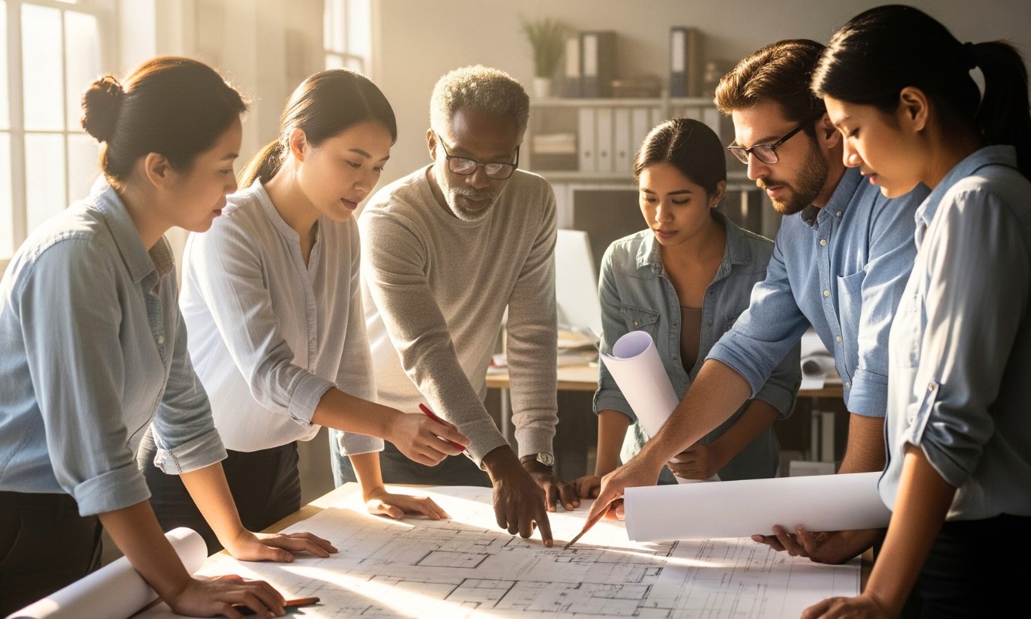 image: architect team