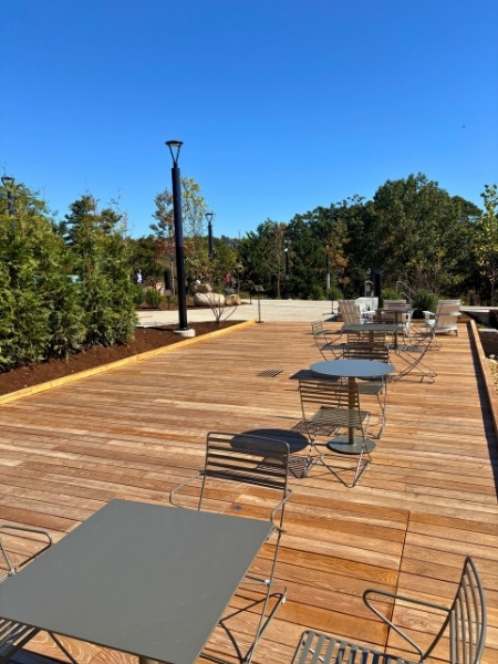 Living Village Outdoor Seating Area