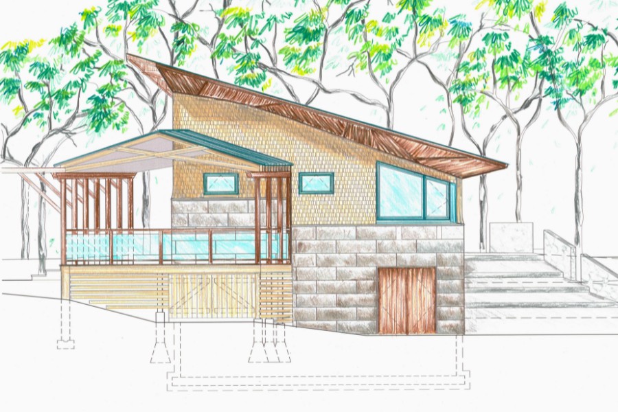 Architectural rendering: Kathryn Duff, studio2sustain